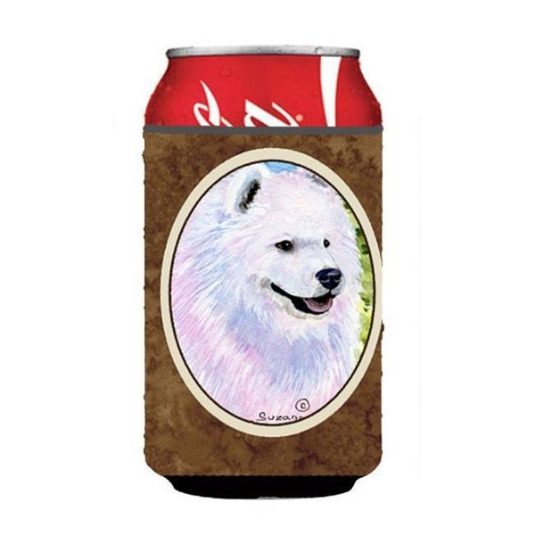 Carolines Treasures Carolines Treasures SS8755CC Samoyed Can Or bottle sleeve Hugger - 12 Oz. SS8755CC